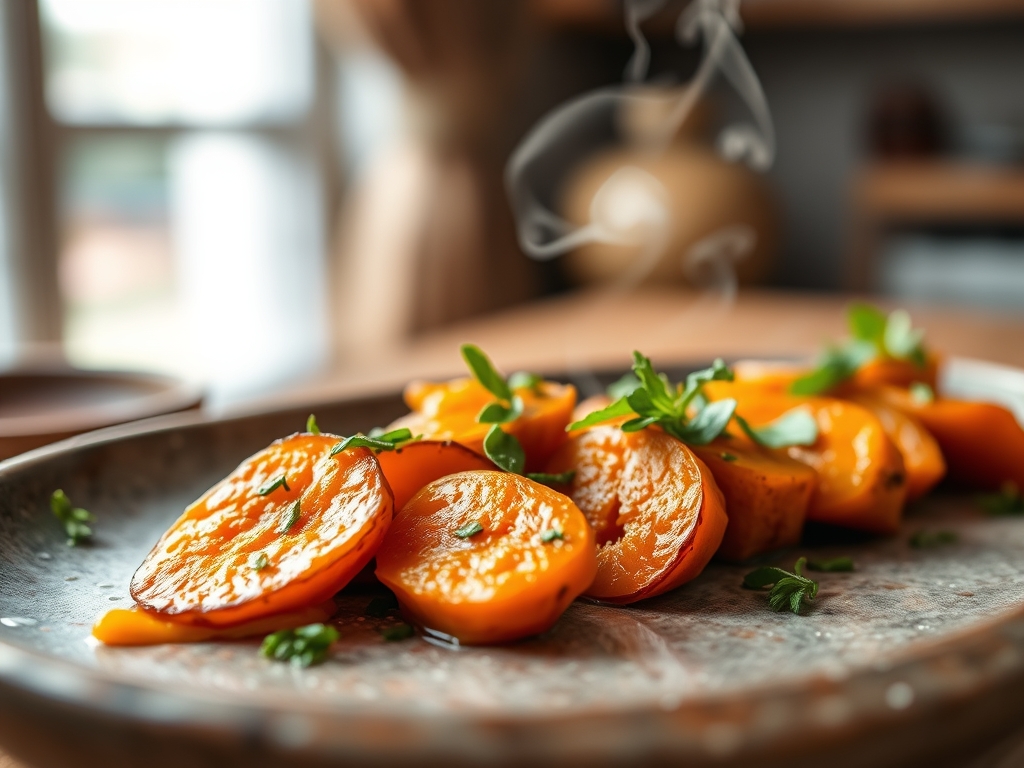Freshly prepared asian sweet potato recipes