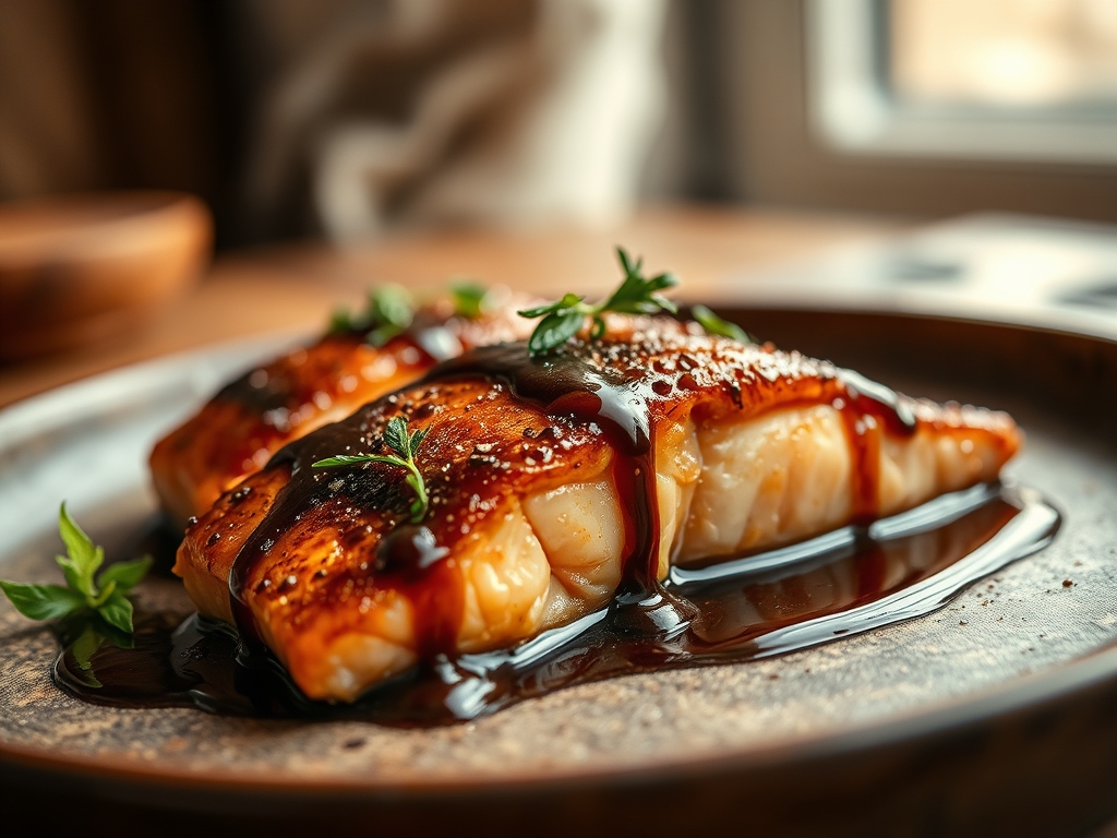 Freshly prepared balsamic salmon recipes