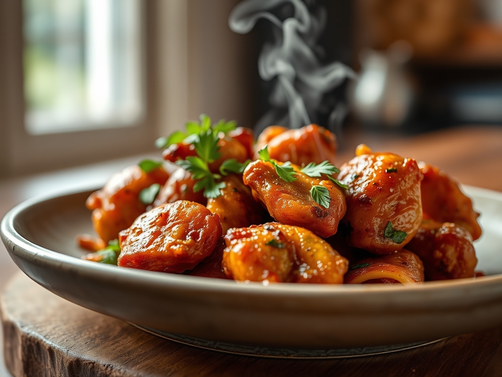 Freshly prepared bang bang chicken recipes