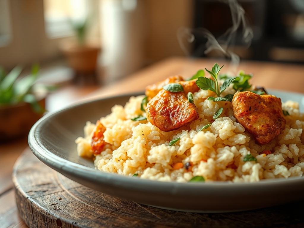 Freshly prepared best rice chicken recipes