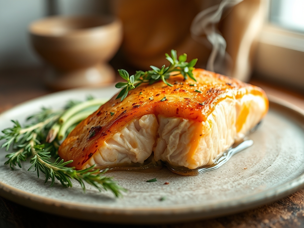 Freshly prepared children's salmon recipes