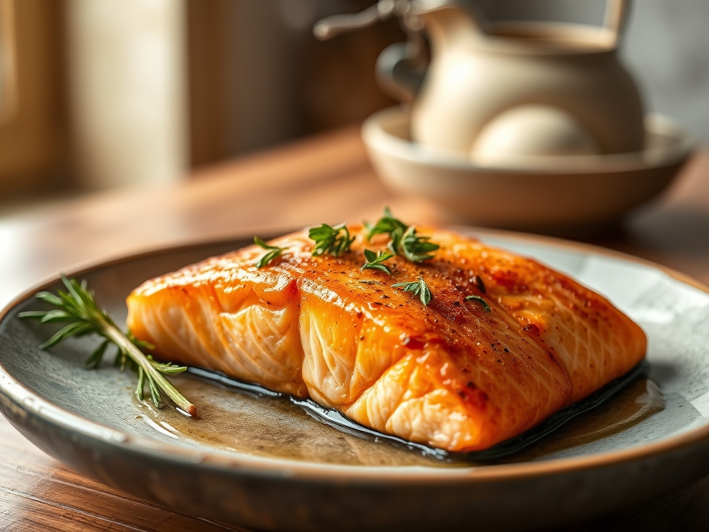Freshly prepared copper river salmon recipes