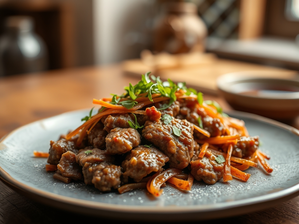 Freshly prepared japanese ground beef recipes