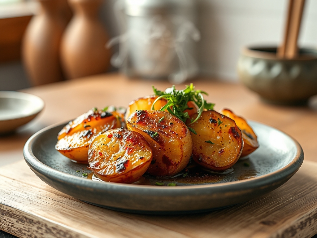 Freshly prepared japanese potato recipes
