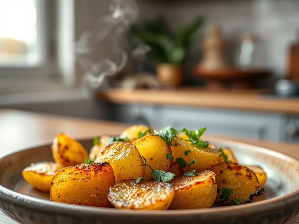 Freshly prepared potato recipes air fryer