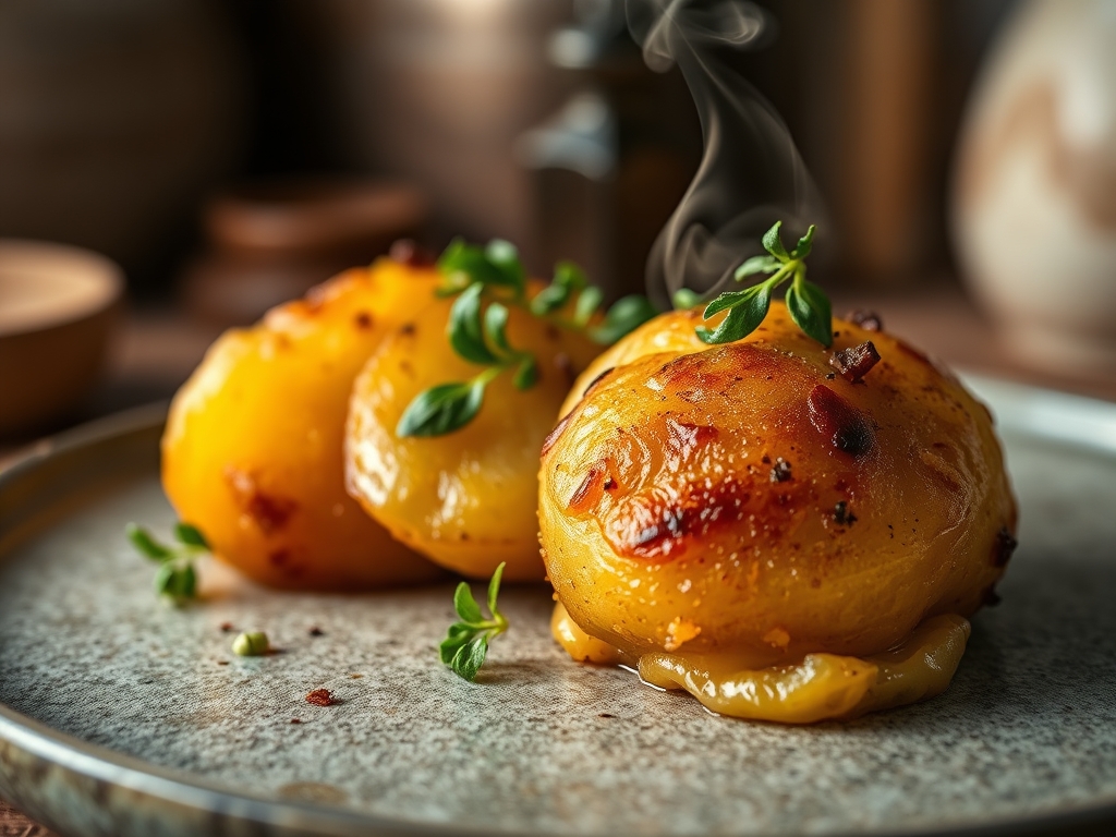 Freshly prepared potato recipes french