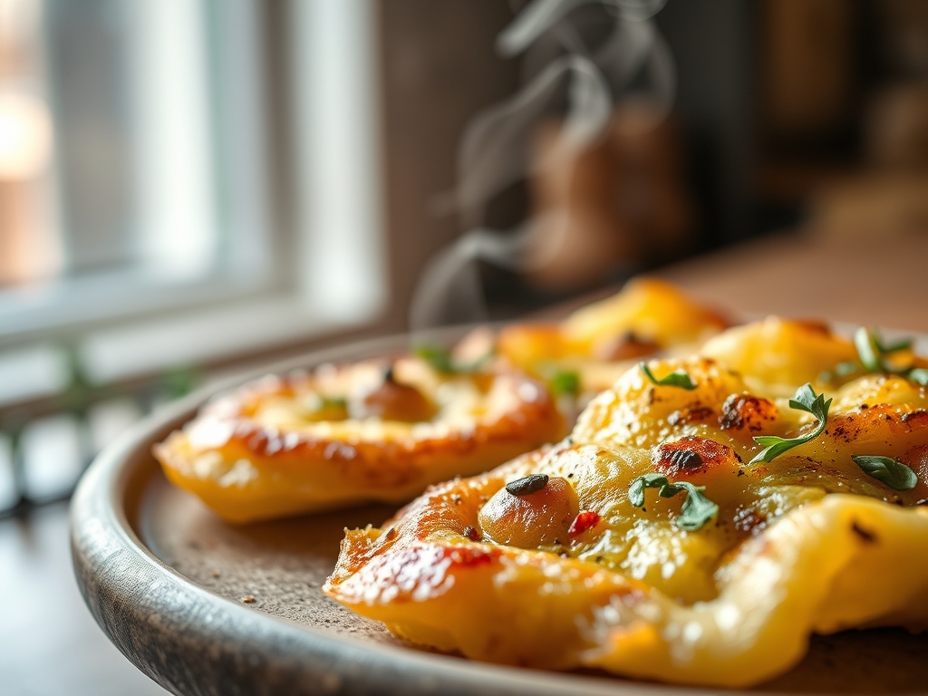 Freshly prepared potato recipes rosti