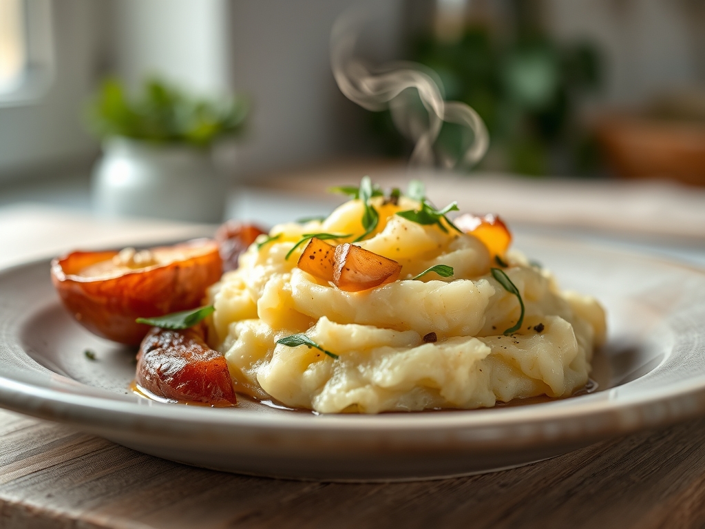 Freshly prepared red skin mashed potato recipes