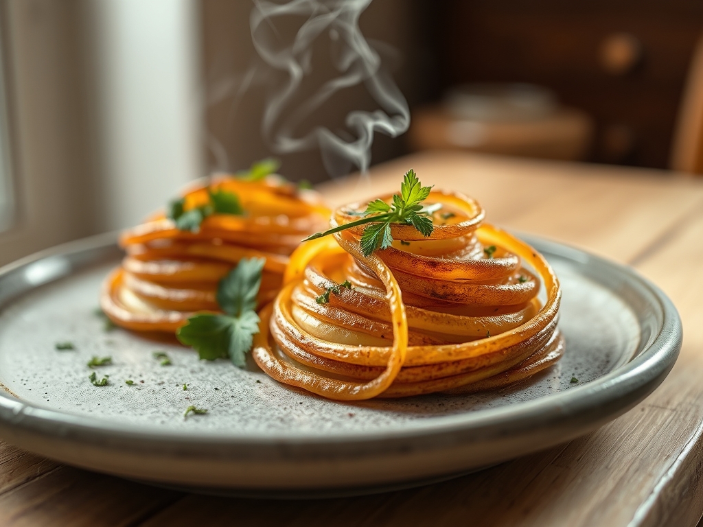 Freshly prepared tornado potato recipes